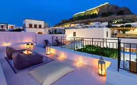 Lindos Villa Petra With Acropolis View